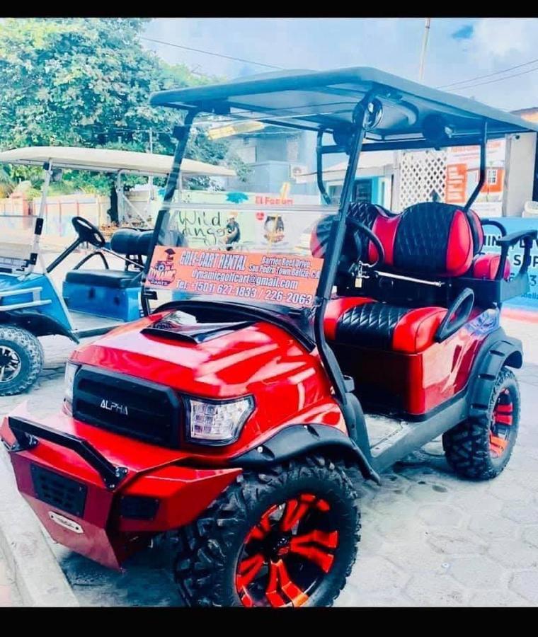 Coastal Bay Suite & Golf Cart Rental San Pedro  Exteriér fotografie